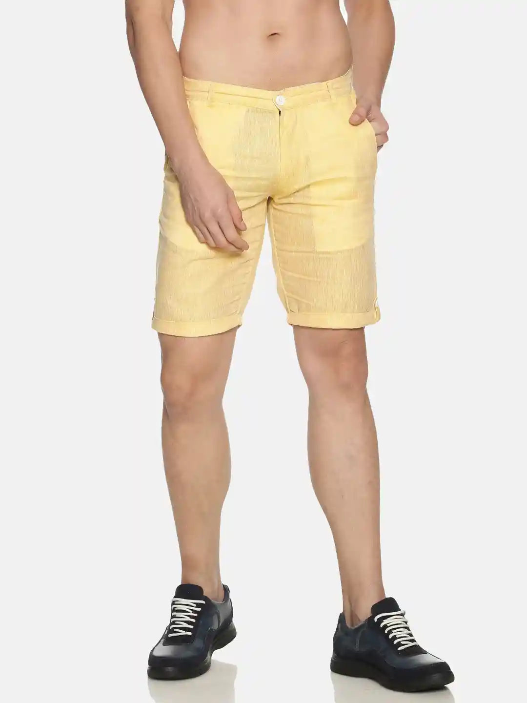 Ecentric Men's solid casual wear shorts on itsHemp