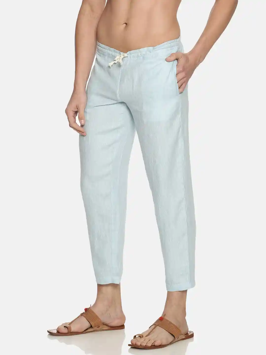 Ecentric Men’s solid lounge pant on itsHemp