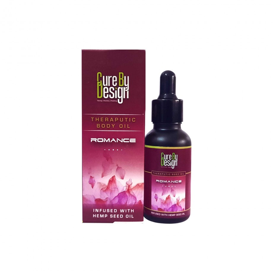 Cure by design theraputic body oil on itsHemp