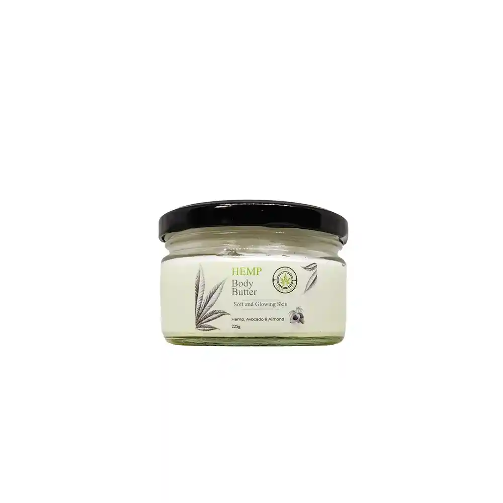 Ananta Hemp Body Butter - Avocado and Almonds (225g) on itsHemp