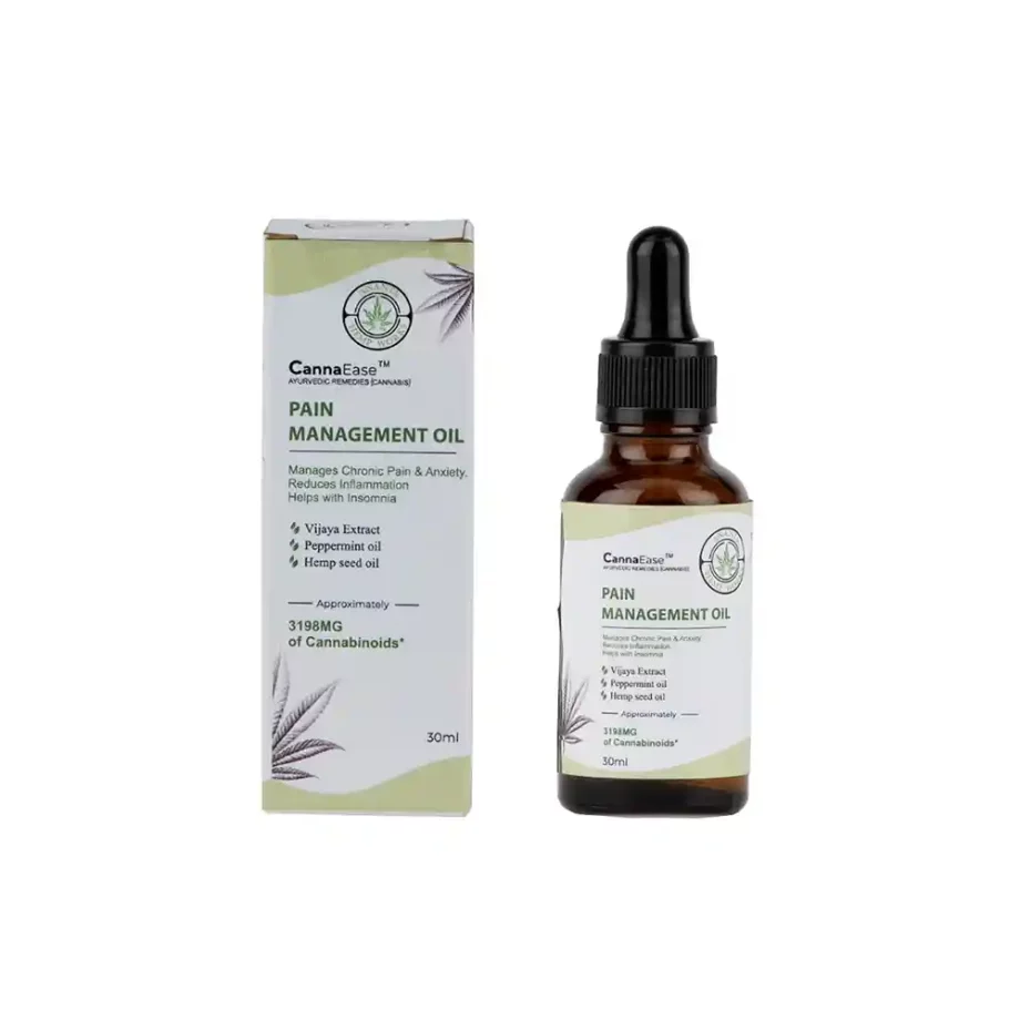 Ananta CannaEase Pain Management Oil- Peppermint Flavor 5330 mg (50ml) on itsHemp