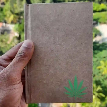 B.E Hemp 100% Organic Hemp Notebook on itsHemp