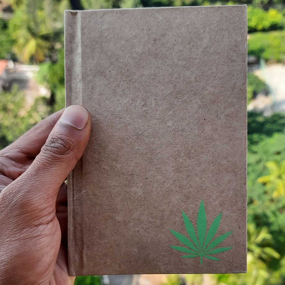 B.E Hemp 100% Organic Hemp Notebook on itsHemp