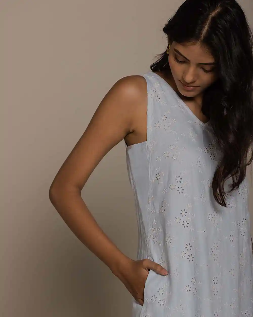 Reistor Stolen Sunsets Dresses (Summer Blue) on itsHemp
