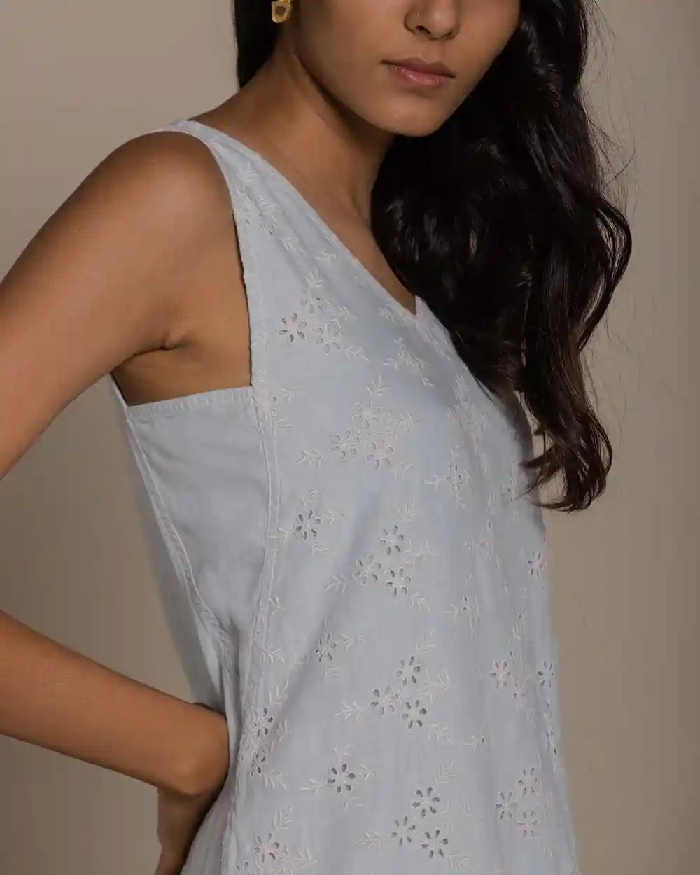 Reistor Stolen Sunsets Dresses (Summer Blue) on itsHemp