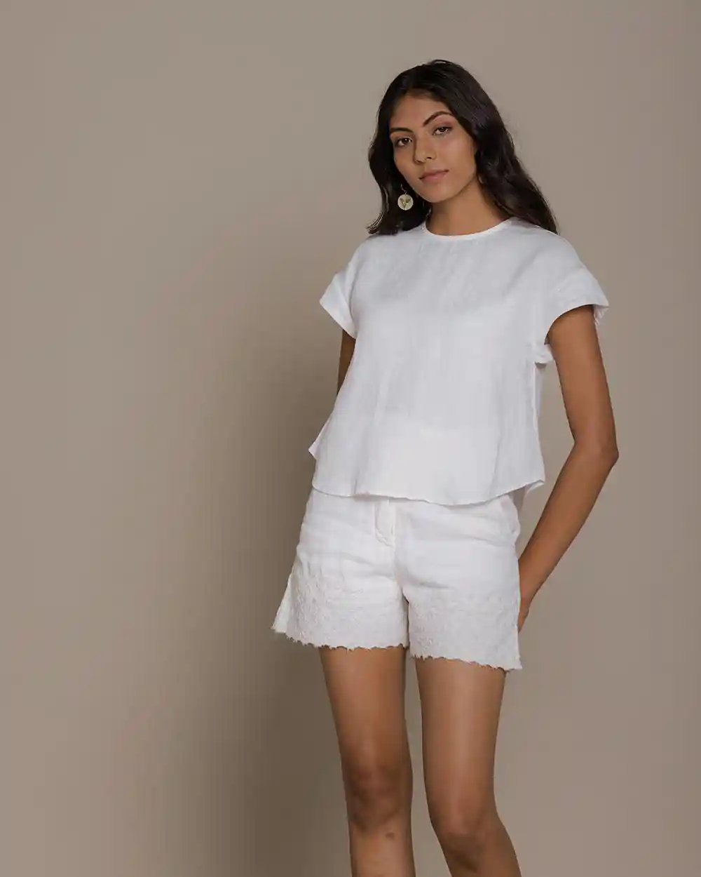 Reistor Sandcastle Saturdays Top (Coconut White) on itsHemp