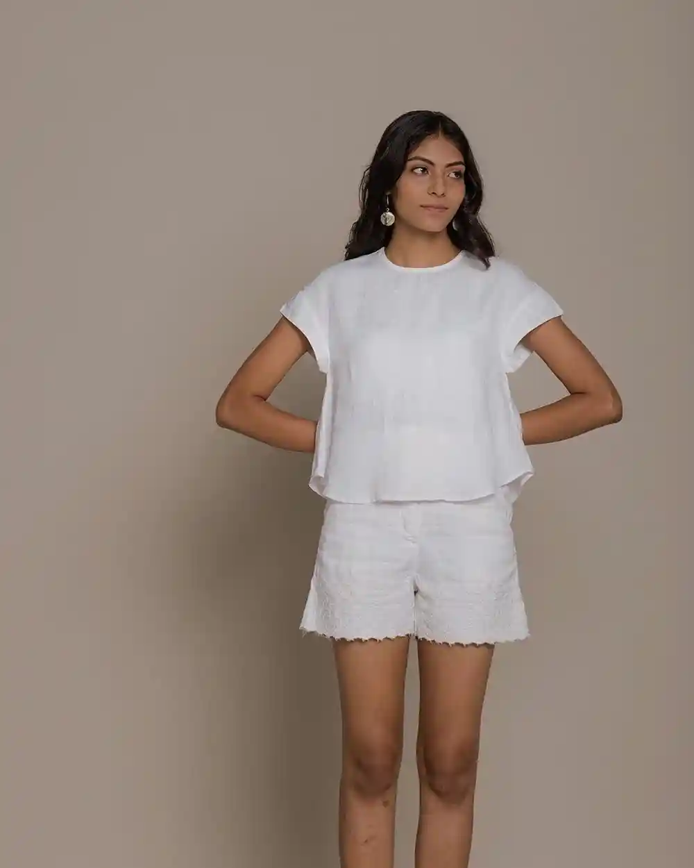 Reistor Sandcastle Saturdays Top (Coconut White) on itsHemp