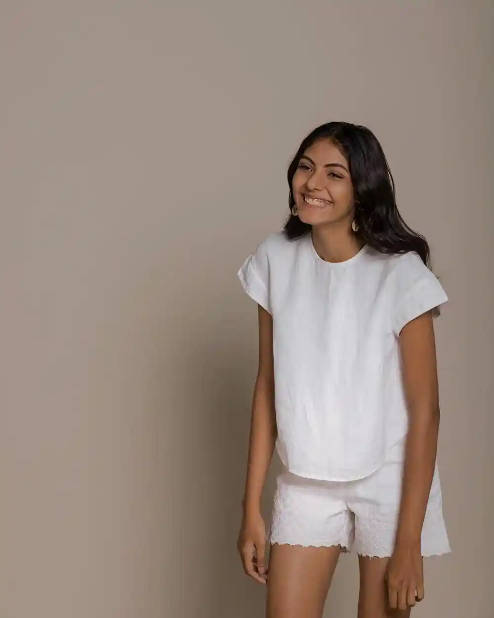 Reistor Sandcastle Saturdays Top (Coconut White) on itsHemp