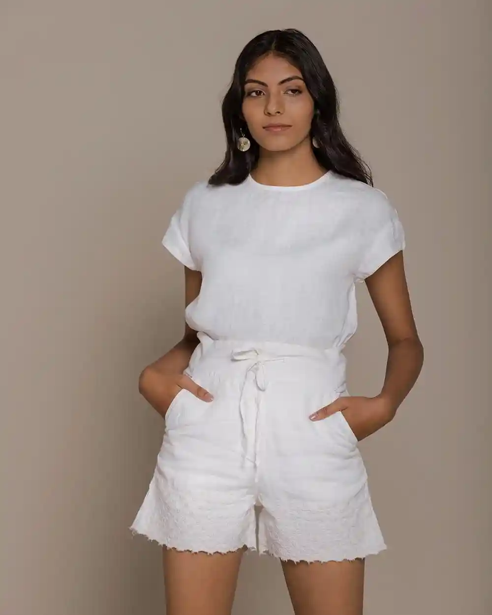 Reistor Sandcastle Saturdays Top (Coconut White) on itsHemp