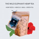 Mount Bloom The Wild Elephant - Hemp Seeds + Hibiscus + Basil + Green Tea(50 gms) on itsHemp
