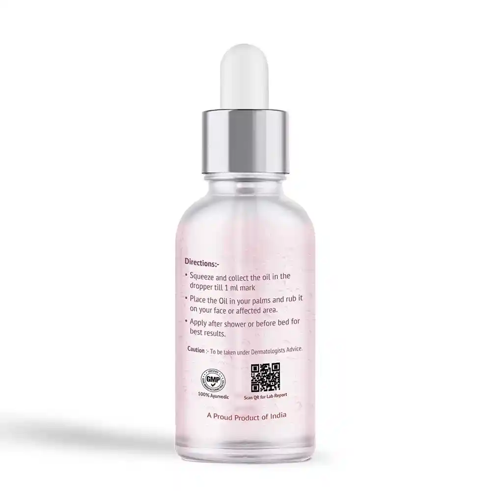 Neet 10mg Organic Rose Face and Body Oil 30ml on itsHemp