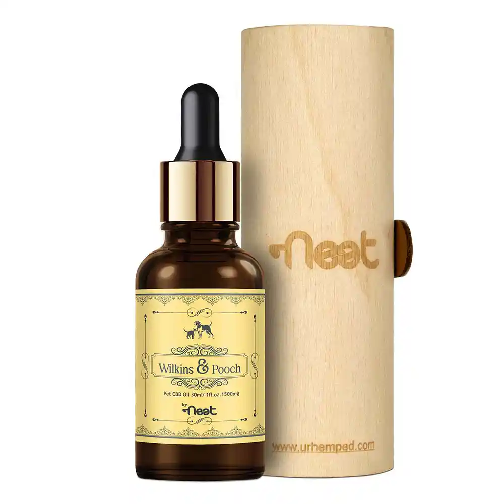 Neet Wilkins and Pooch Broad Spectrum Pet CBD Oil for 1500mg (30ml) on itsHemp