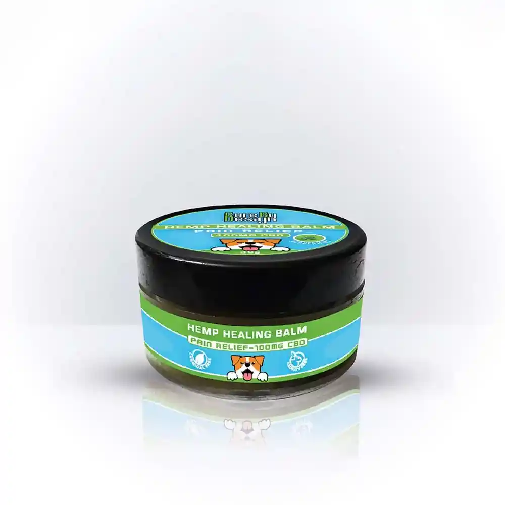 Cure By Design Hemp Healing Balm - Pain Relief 100mg (30 gm) on itsHemp