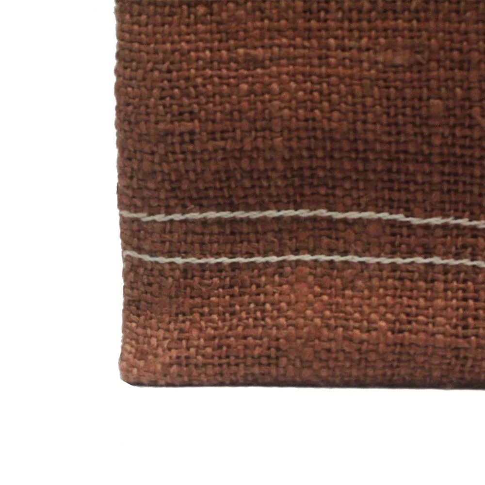 Pahartah Mud Brown Hand Held Bag on itsHemp