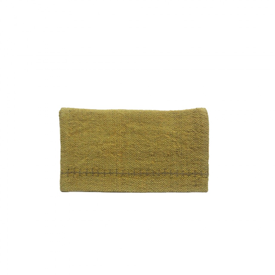 Pahartah Yellow Green Clutch Bag on itsHemp