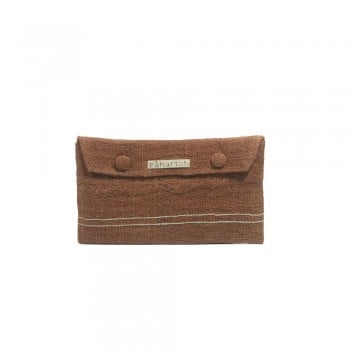 Pahartah Brown Clutch Bag on itsHemp