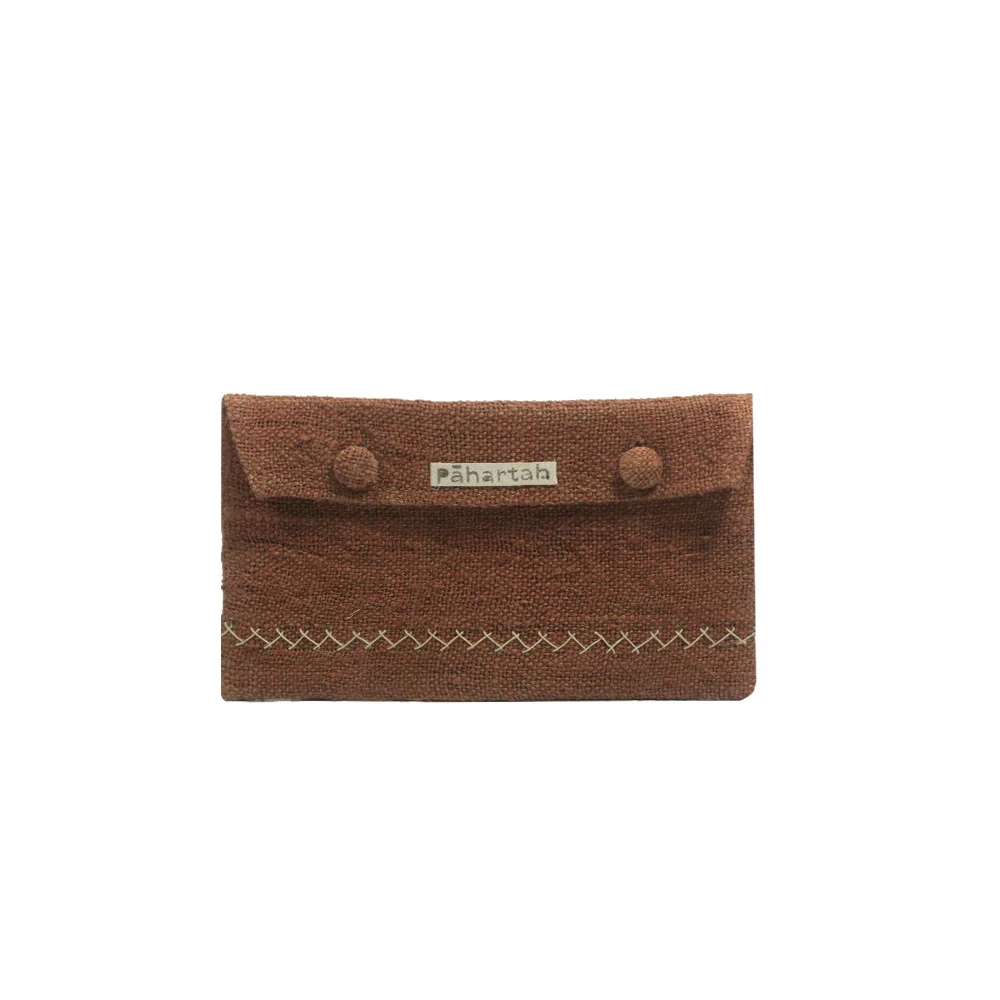 Pahartah Mud Brown Clutch Bag on isHemp