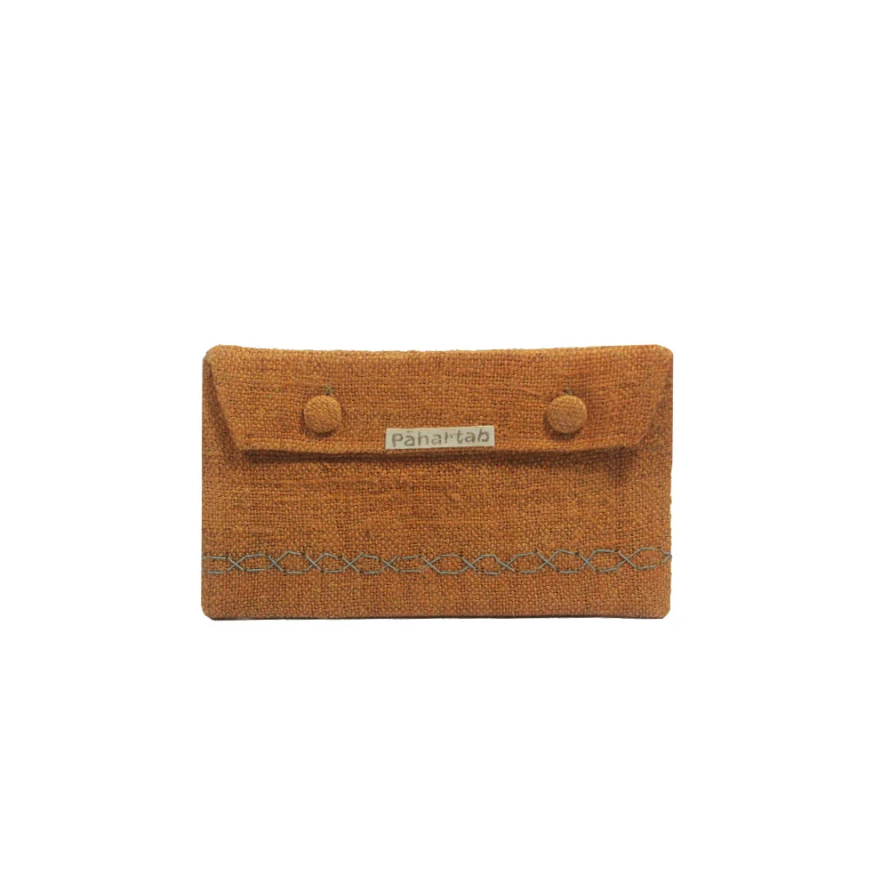 Pahartah Orange Clutch Bag on itsHemp