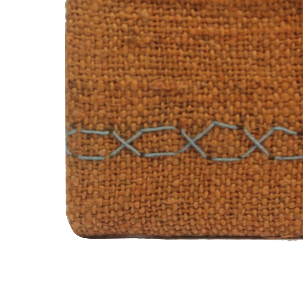 Pahartah Orange Clutch Bag on itsHemp