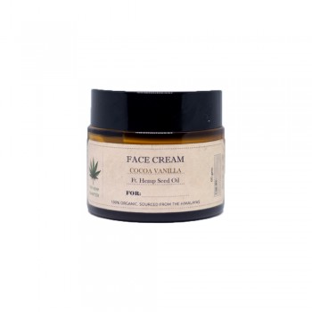 The Hemp Chapter Face Cream, Coco Vanilla, 60 gm on itsHemp