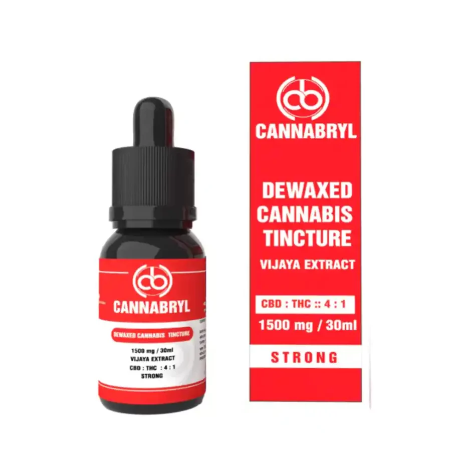 SPB 1500 Cannabryl DEWAXED Cannabis Tincture 1500mg, 4:1 (CBD DOMINANT), 30 ml on itsHemp