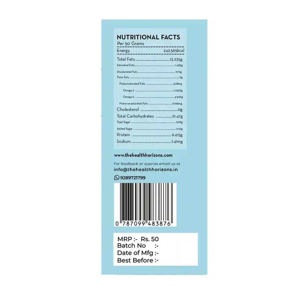 Health Horizons Hemp Power Bar - Packs on itsHemp