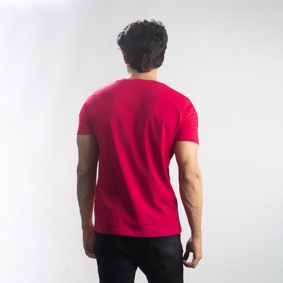 Cannabie Hemp T-shirt Dope Chakra Printed, Red on itsHemp