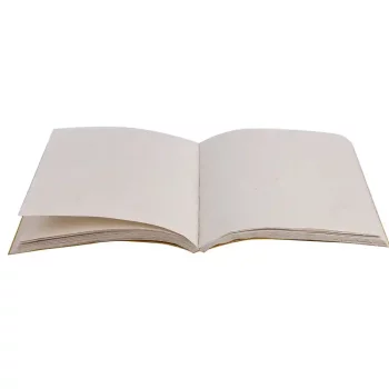 OG A6 PN GoldFoilDebossed Diary, Yellow on itsHemp