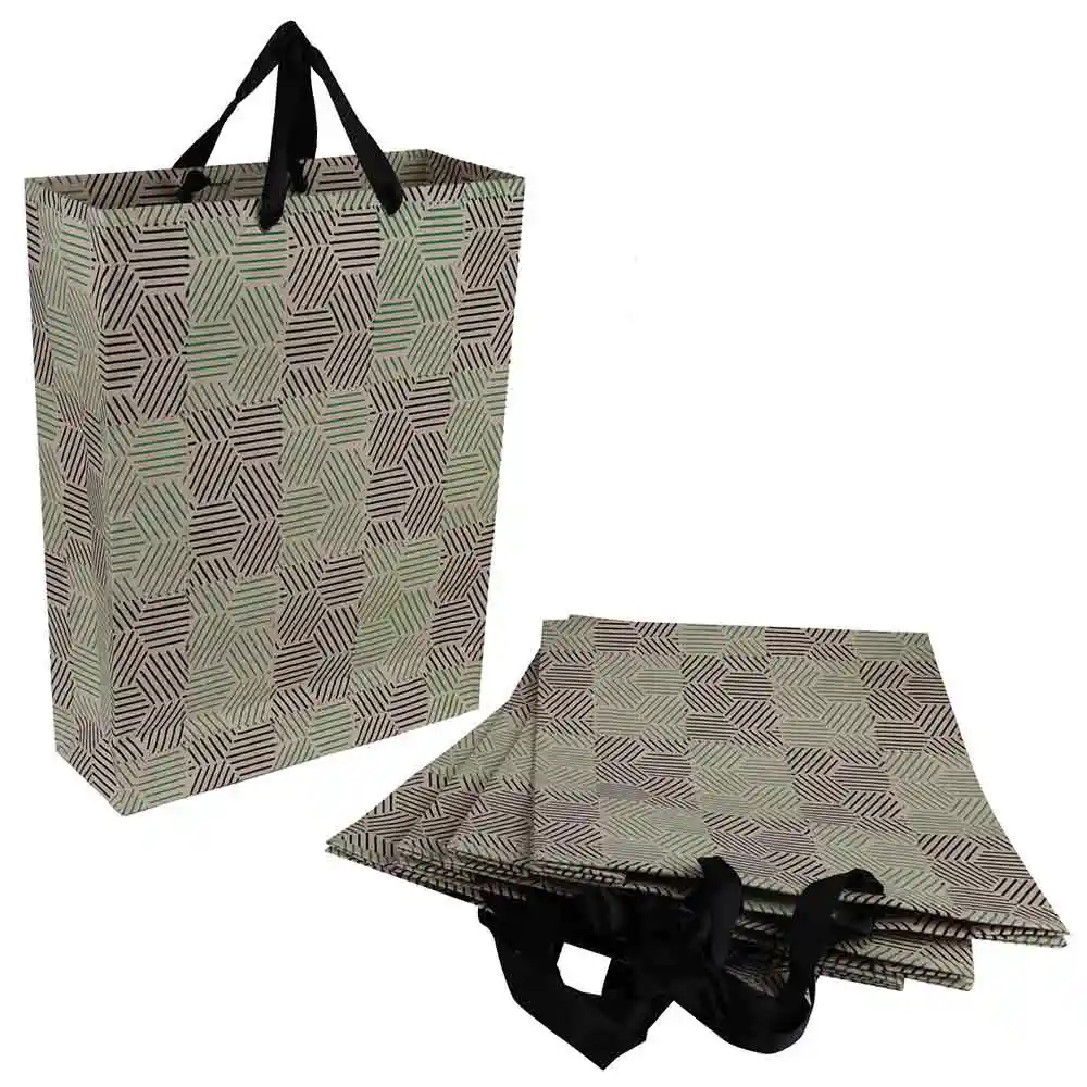OG Hexagon Ribbon Bag Large (Set of 5) on itsHemp