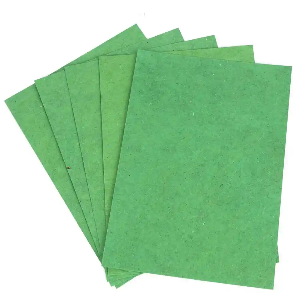 OG A5 250GSM LightGreen (Set of 15) on itsHemp