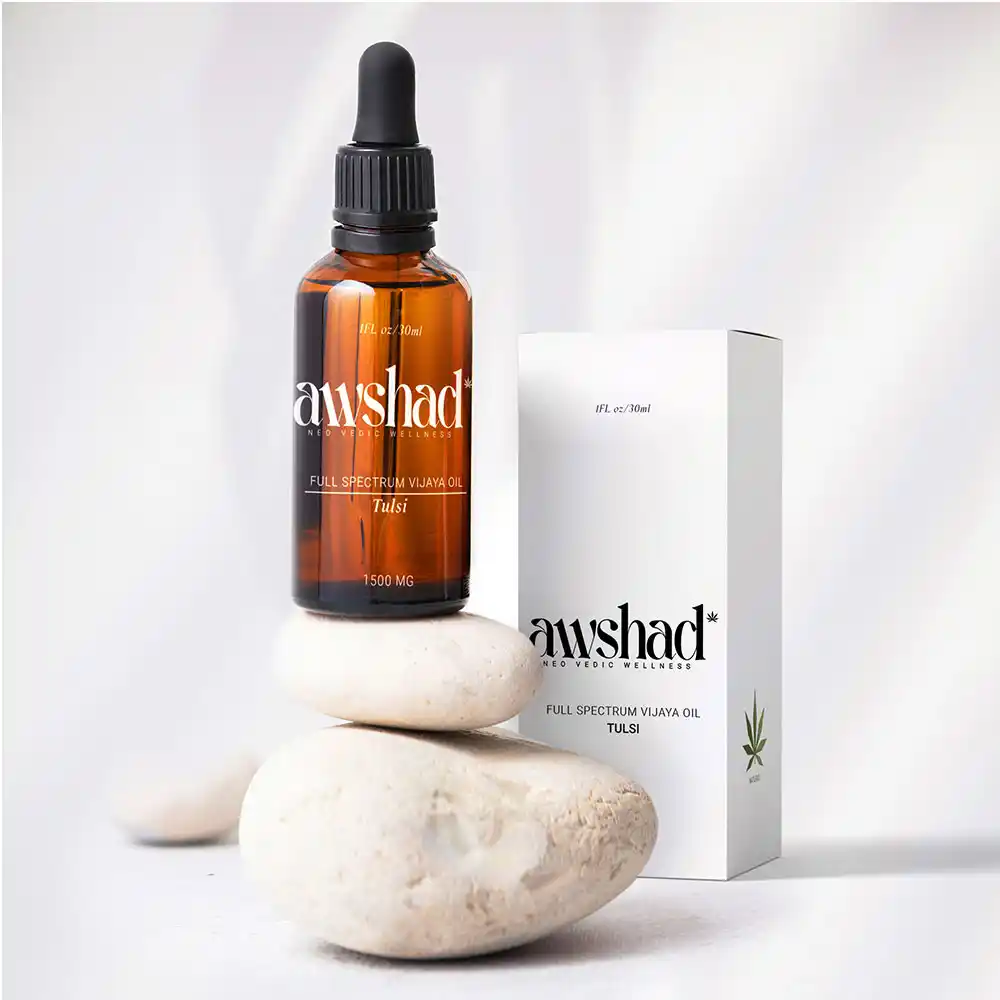 Awshad Full-spectrum Vijaya Oil 1500mg, 30ml, Natural on itsHemp