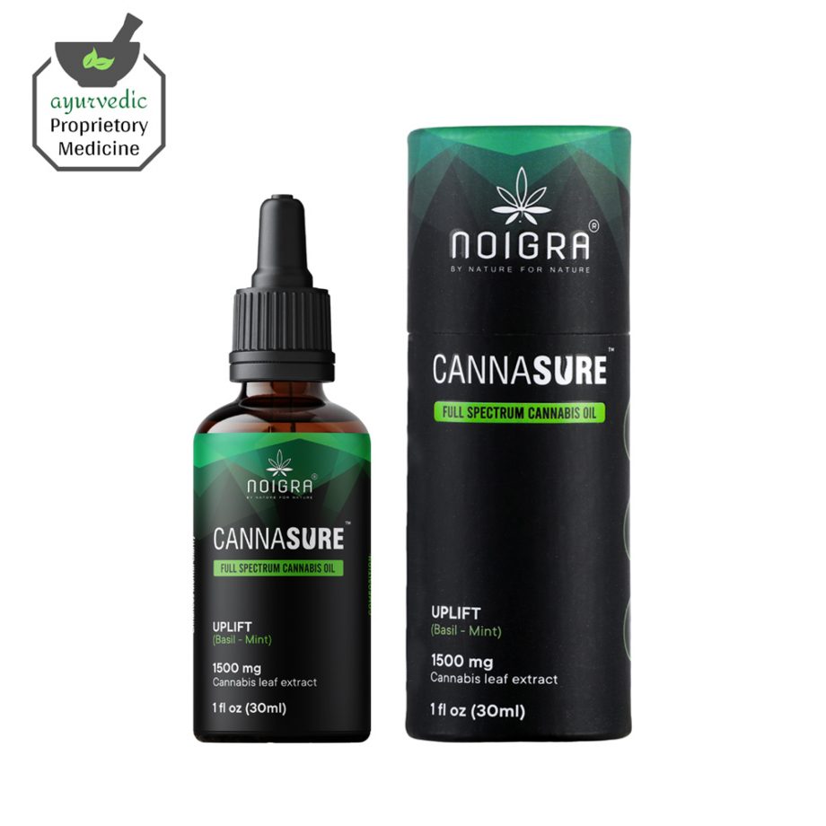 Cannasure Uplift Full-spectrum Cannabis Extract for Mental Well-being, 1500mg, 30ml on itsHemp