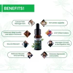 Cannarma™ Ultra-premium Full-spectrum Cannabis Leaf Extract Oil, 500mg (5%), (5mL-10mL) - Image 2