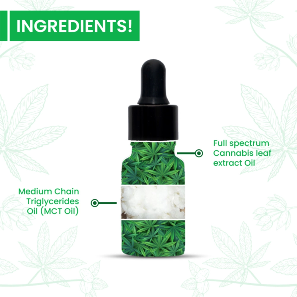 Cannarma™ Ultra-premium Full-spectrum Cannabis Leaf Extract Oil, 1500mg (15%), (5mL-10mL) - Image 5