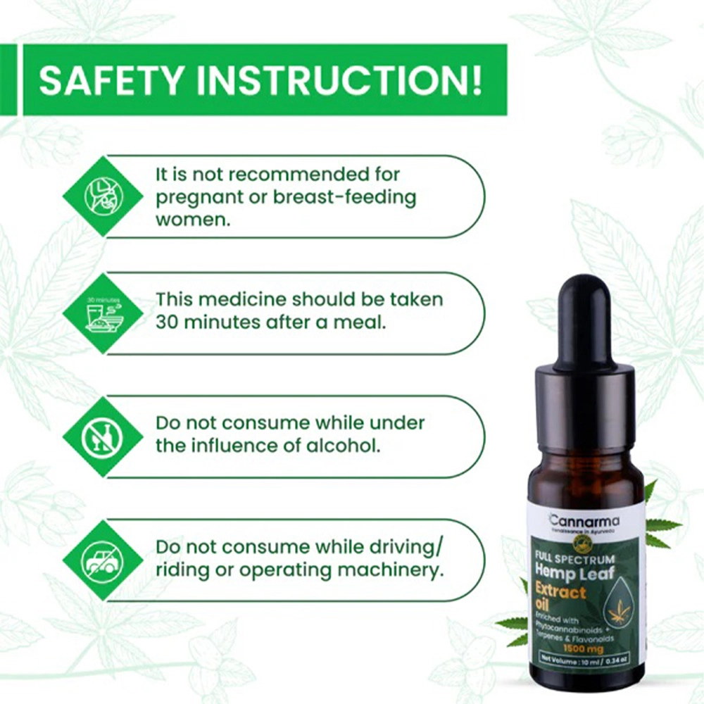 Cannarma™ Ultra-premium Full-spectrum Cannabis Leaf Extract Oil, 1500mg (15%), (5mL-10mL) - Image 3