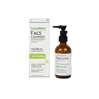 Cannablithe Face Cleanser, Replenish and Repair on itsHemp