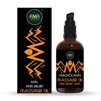 Magiccann Cannabis Massage Oil, 500mg, 50 mL on itsHemp