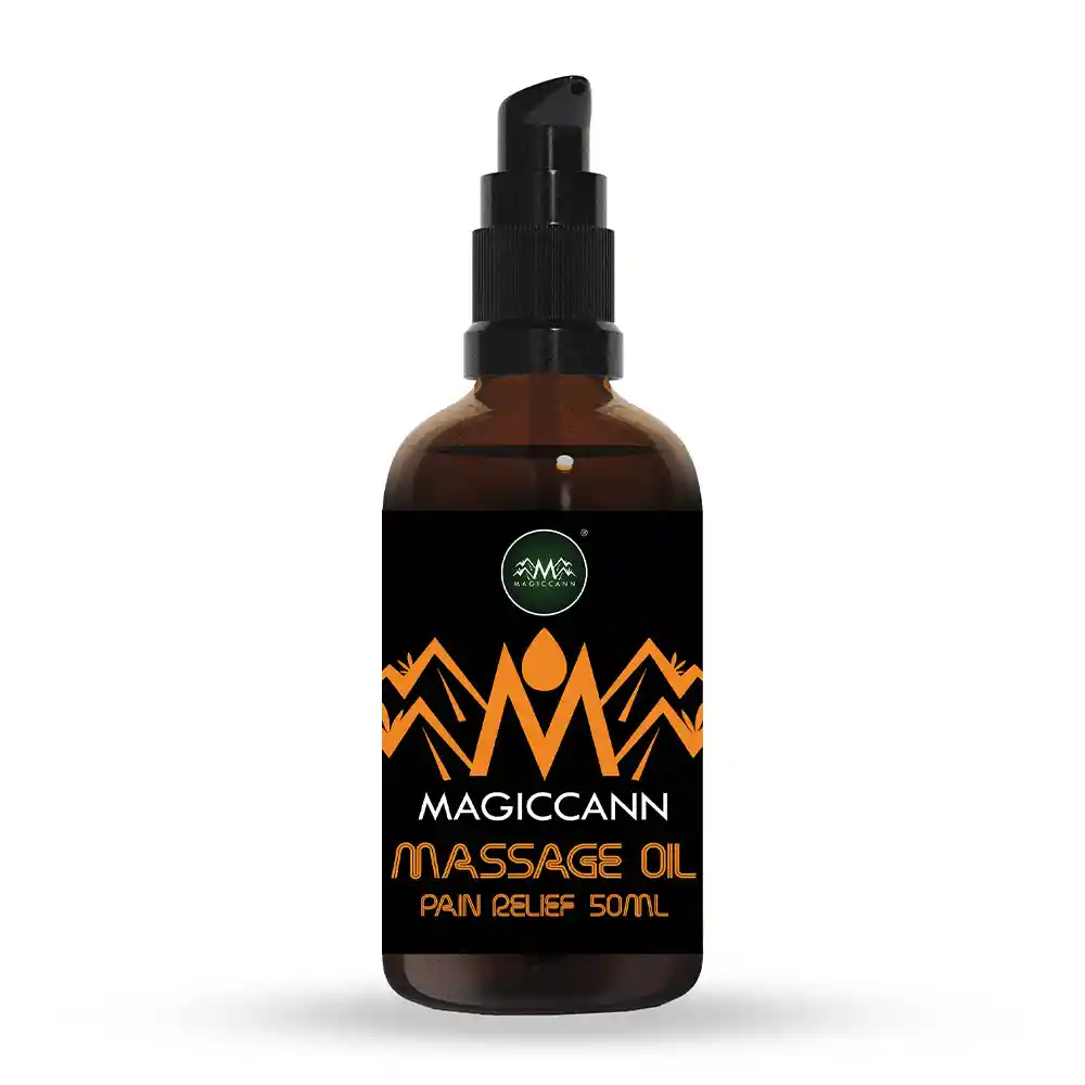 Magiccann Cannabis Massage Oil, 500mg, 50 mL on itsHemp