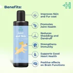 Health Horizons Joint and Skin Hemp Seed Oil For Pets, 200mL - Image 2
