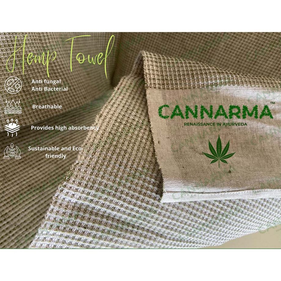 Cannarma™ Ultra Premium Hemp Towel on itsHemp