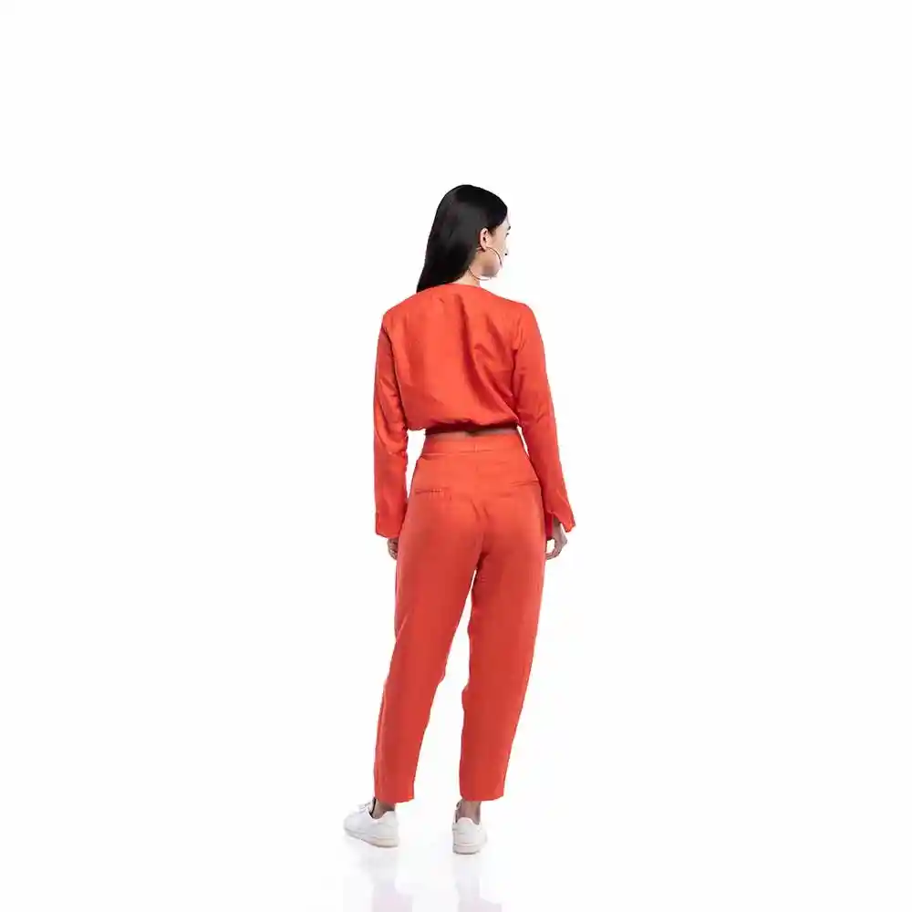 TISH Long Sleeve Crop Top on itsHemp