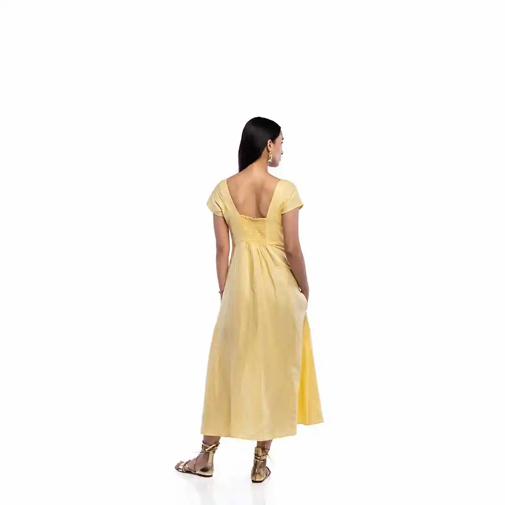 TISH Midi Slit Dress on itsHemp
