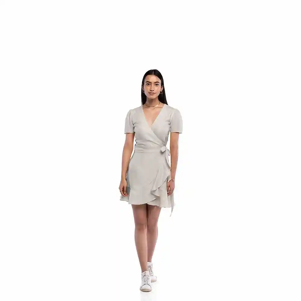 TISH Mini Wrap Dress on itsHemp