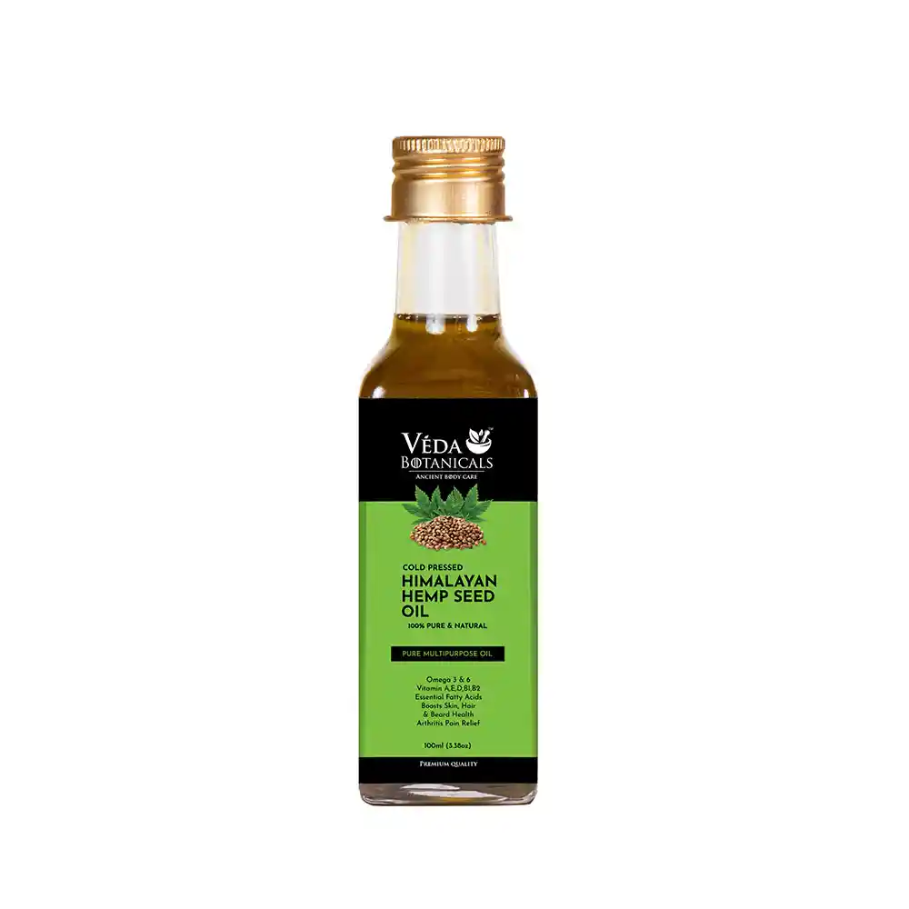 VB085002_1 Veda Botanicals Himalayan Hemp Seed Oil, 100mL on itsHemp
