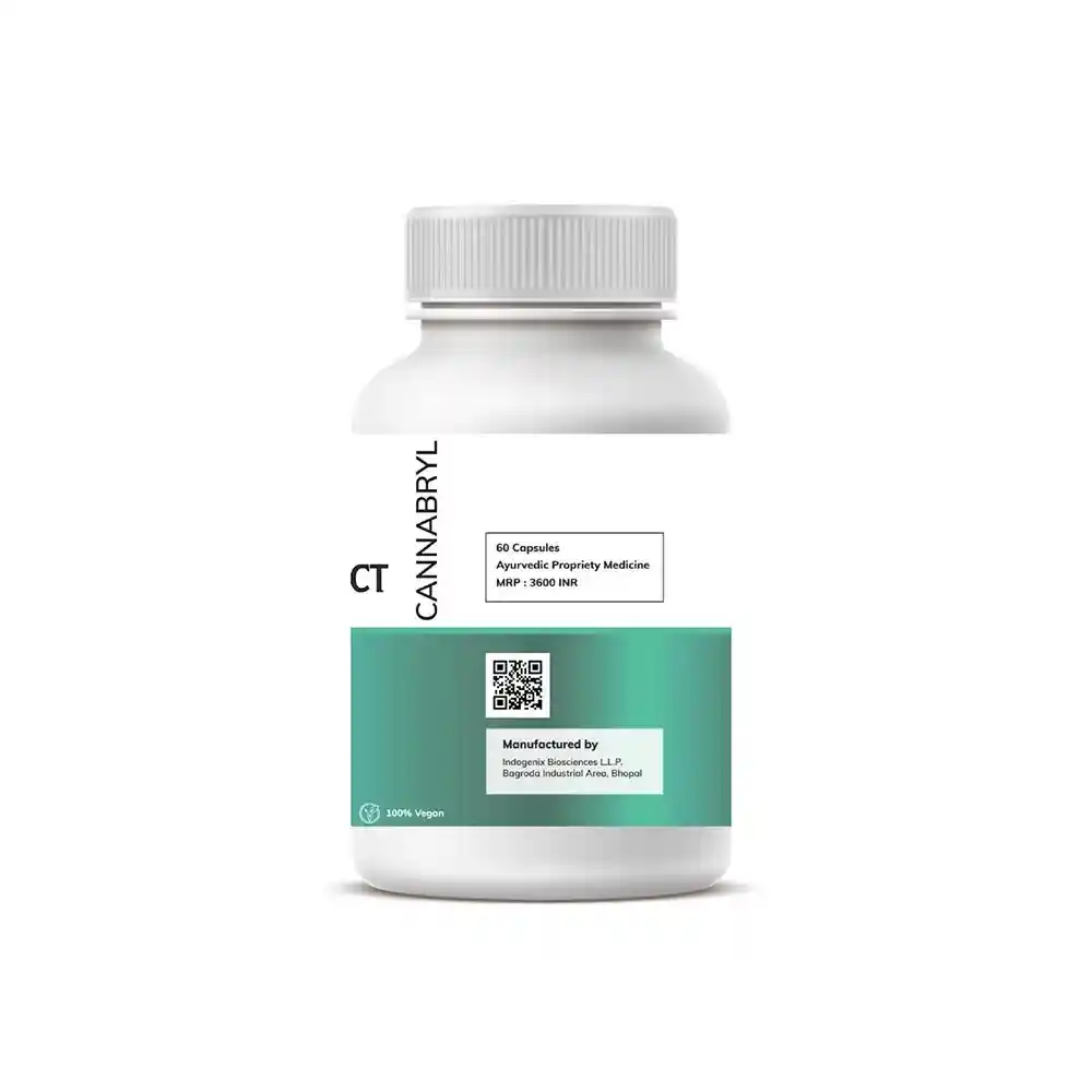 Cannabryl Vijaya Extract Veg Capsules 4:1 CBD-THC (CBD-dominant) on itsHemp
