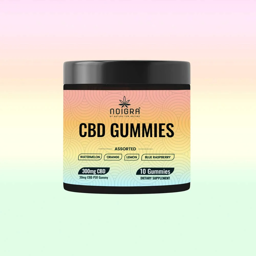 Noigra CBD Gummies, 300mg, Assorted (Pack of 10) on itsHemp