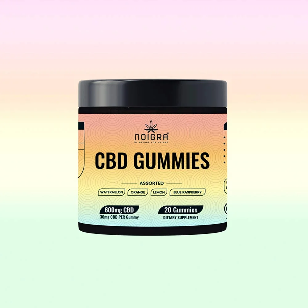 Noigra CBD Gummies, 600mg, Assorted (Pack of 20) on itsHemp