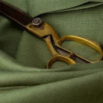 The Hemp Studio Canhamo Hemp Fabric, Olive - Image 2