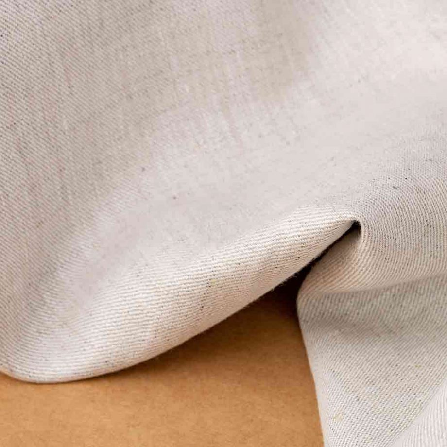 The Hemp Studio Cannabus Hemp Fabric, Twill Natural on itsHemp