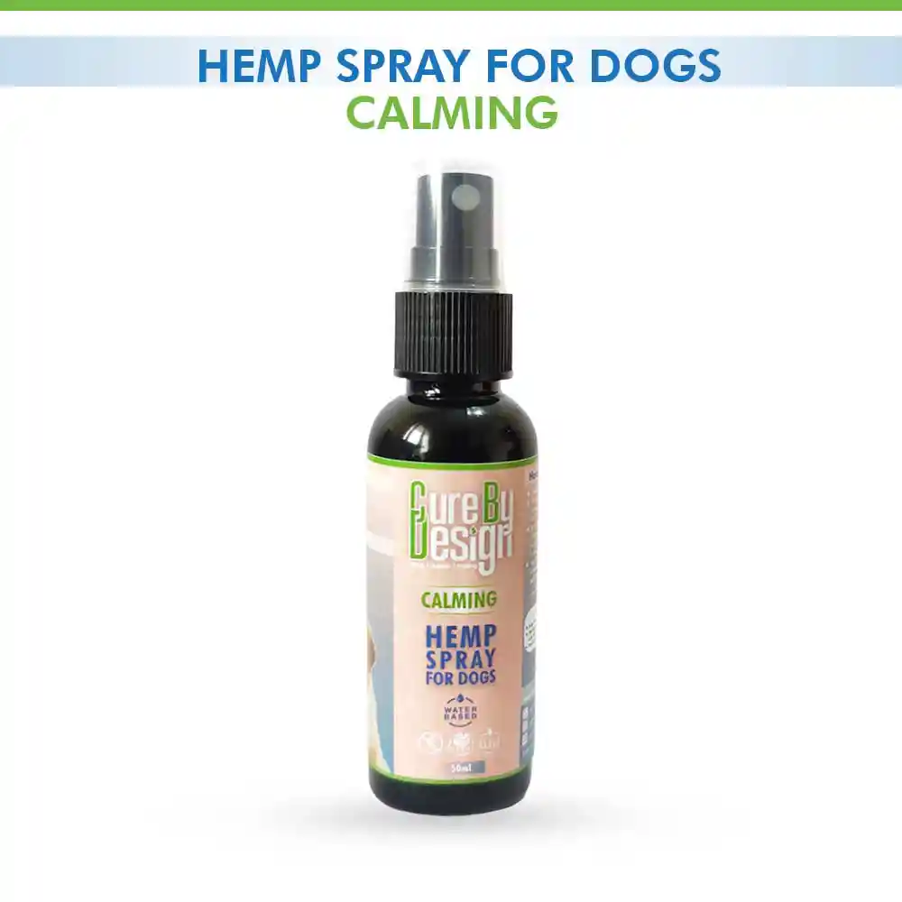 CD033065_1 Cure By Design Hemp Calming Spray for Dogs, 50mL on itsHemp